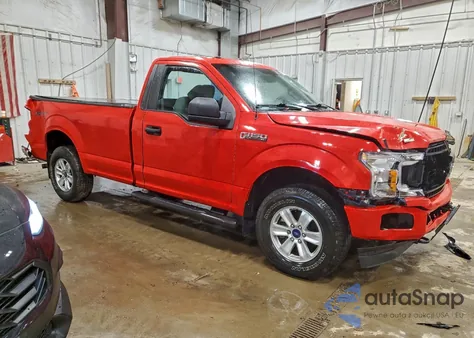 2018 Ford F150 из США, поврежденный, VIN 1FTMF1EB6JKD78801